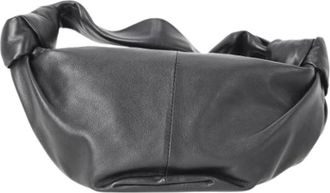 Bottega Veneta Pre-owned Mini Bags, female, Black, Size: ONE SIZE Pre-owned Double Knot Teen Shoulder Bag
