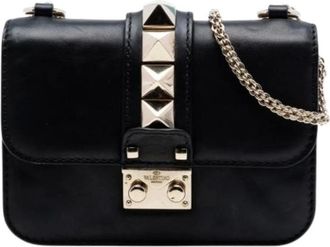 Valentino Pre-owned Rockstud Glam Lock Borsa a tracolla - - Pre-owned - Donna - Nero - ONE SIZE