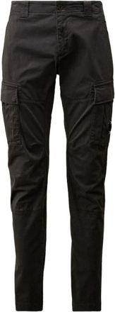 C.P. Company Ergonomic Cargo Pants - Heren - Slim Fit Broeken - Blauw - XS - Satijn - Broeken