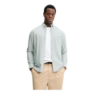 GANT Hombre, Camisas, Verde, Talla: L
