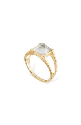 Dean Davidson Petite Plaza Ring in Iridescent Pearl/Gold at Nordstrom, Size 9