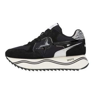 W6YZ Mujer, Zapatos, Negro, Talla: 39 EU