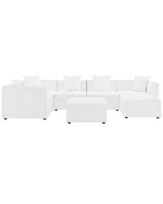 ModWay Saybrook Outdoor Patio Upholstered 7-Piece Sectional Sofa