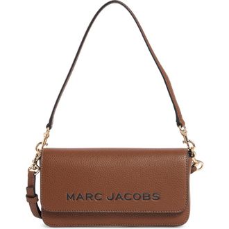 Marc Jacobs The Mini Leather Crossbody Bag in Cognac at Nordstrom Rack