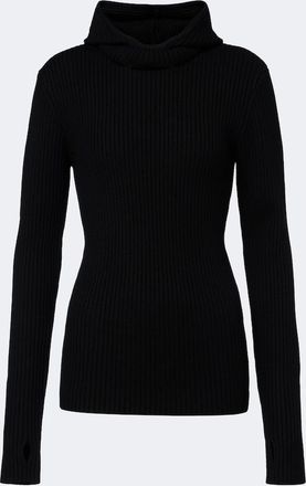 Frankie Shop Pullover Larice in lana a coste