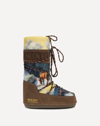 Moon Boot Moon Boot x Guest In Residence print Boots Female 35-38