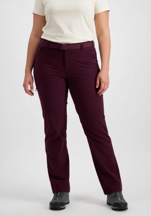 Maier Sports Outdoorhose MAIER SPORTS DA-HOSE LINING EL. LULAKA WINTER, Damen, Gr. 19, K-Gr, rich soil, Obermaterial: 90% Polyamid, 10% Elasthan, Hosen Outdoorhose