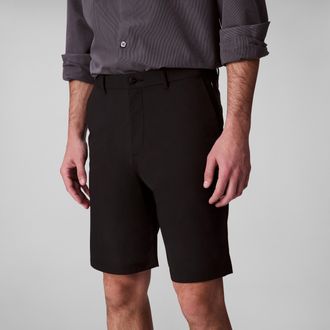 Calvin Klein Shorts CALVIN KLEIN CLASSIC TECH SHORT 9 in, Herren, Gr. 30, N-Gr, schwarz, Web, Obermaterial: 100% Polyester, unifarben, regular fit kurz, Hosen Shor