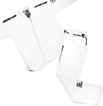 OEM Kimono/gi Ground Game Bjj Para Hombre Gamer 2.0 Blanco A2l