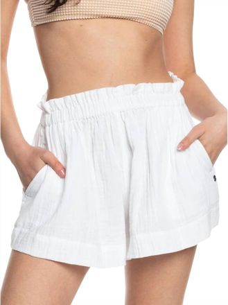 Roxy What A Vibe Short In White