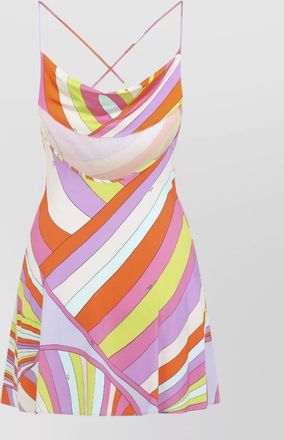Pucci archival swirl sleeveless mini dress
