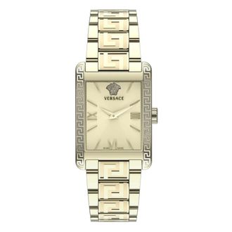 Versace Horloges - Dames - Horloges - Geel - ONE Size - Accessoires