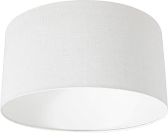 Steinhauer Steinhauer - Pantalla De L&aacute;mpara - Shade - Blanco - Lino - &Oslash; 40cm