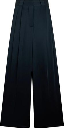 Blaz&eacute; Milano Novalis Wijde Broek - Dames - Wijde Broeken - Blauw - M - Broeken