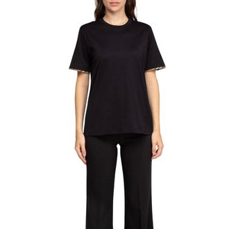 Burberry Camiseta de manga corta Maud - Tops - Mujer - Negro - M