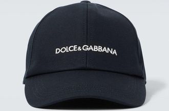 Dolce & Gabbana Logo cotton baseball cap