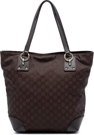 Gucci Pre-owned Gucci GG Nylon Vertical Charm Tote Ladies 7X0KMGEZ5E7G1TKG