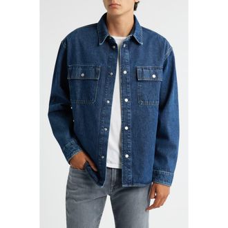Frame Denim Denim Overshirt in Lovell at Nordstrom Rack, Size Medium