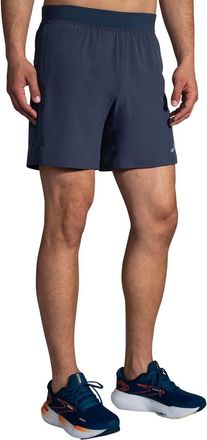 Brooks Sherpa 5 Short In Blue Slate