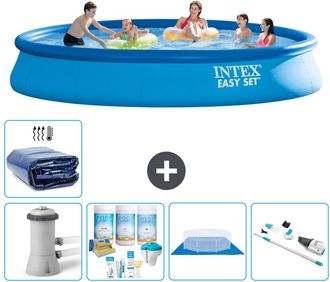 Intex Piscina Easy Set Redonda - 457x84 Cm - 8-piezas S20283