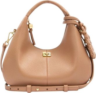 Ganni Mujer, Bolsos, Beige, Talla: ONE Size