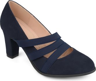 Journee Collection Women & apos;s Comfort Loren Medium and Wide Width Pumps