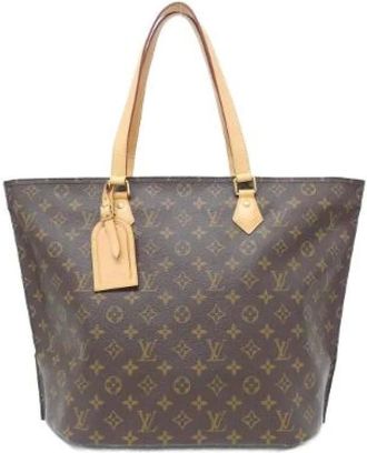 Louis Vuitton Pre-owned Tote Bags, female, Brown, Size: ONE SIZE Pre-owned Vintage Canvas Tote Bag