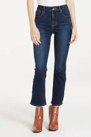 Dear John Denim Jeanne Mid Rise Flare Jeans in Richmond at Nordstrom, Size 33