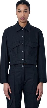 Kiko Kostadinov Centennial Jacket - Dames - Overhemden - Zwart - M - Overhemden