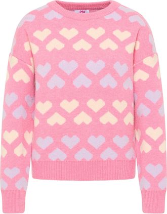 Mymo Gebreide trui Blonda Dames roze