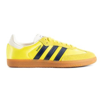 adidas Sneakers, female, Yellow, 5 1/2 UK, Multicolor Satin Suede Lace Closure Trainers