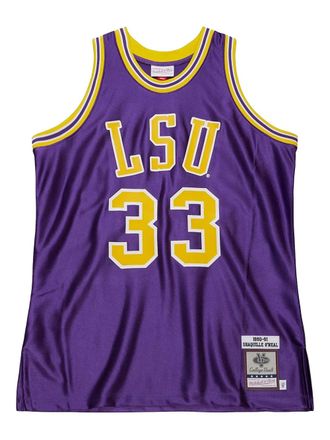 Mitchell & Ness NCAA LSU 1990 Shaquille ONeal tank top - Purple