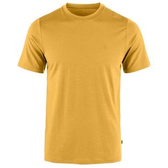 Fj&auml;llr&auml;ven Abisko Wool S/S T-Shirt f&uuml;r Herren | beige