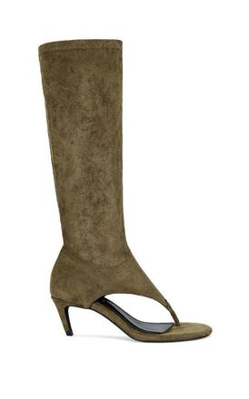 Azalea Wang Cecile Stiletto Sandal in Olive at Nordstrom, Size 6.5