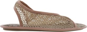 Ferragamo Anio Mesh Slingback Sandals, Size 7 C