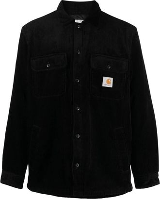 Carhartt Work in Progress Whitsome Shirt Jacket - Heren - Zomerjassen - Zwart - M - Katoen - Jassen