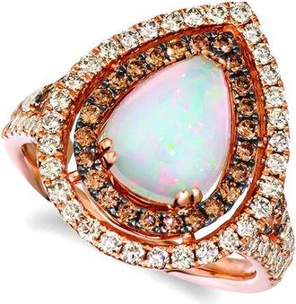 Le Vian 14K Strawberry Gold 2.29 Ct. Tw. Diamond & Opal Ring