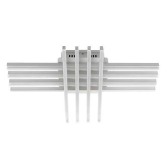 Oresteluchetta Plaf&oacute;n de metal blanco cm. L.60 p.40 h.13