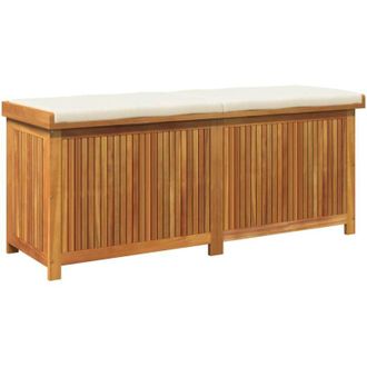 vidaXL Scatola Cuscini da Esterno 150x50x60,5 cm Legno Massello Acacia - Vidaxl