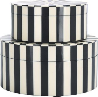 Safavieh Set of 2 Charli Decor Boxes