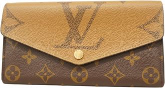 Louis Vuitton Brown Long Wallet (Bi-Fold) (Pre-Owned)