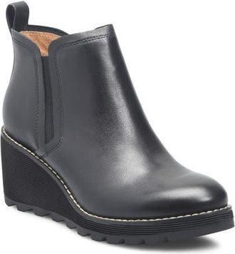 Söfft Emma Wedge Boot in Black at Nordstrom, Size 7.5