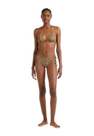 Vilebrequin Womens Carapaces Jersey Triangle Bikini Top in Bleu Marine at Nordstrom, Size X-Small
