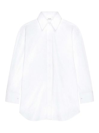 Givenchy Backless Cotton Shirt