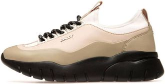 Bally Bienne Bikki Leather Low-Top Sneakers, Brand Size 36 ( US Size 5.5 )
