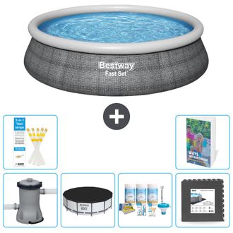 Bestway Piscina Bestway Fast Set Redonda - 457x84 Cm - 7-piezas S238