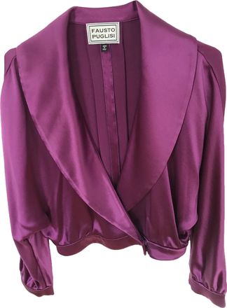 FAUSTO PUGLISI silk top Size M