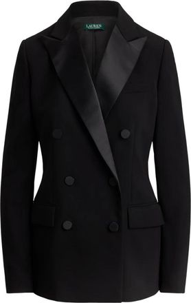 Ralph Lauren Lauren Ralph Lauren Jassen Zwart - Dames - Blazers - Zwart - 2XS - Leer - Jassen