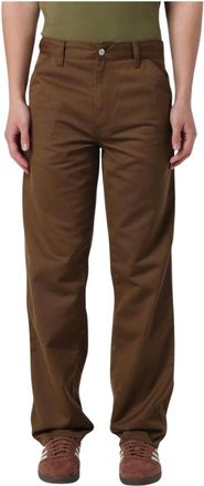 Carhartt Work in Progress Heren, Broeken, Bruin, Maat: W28