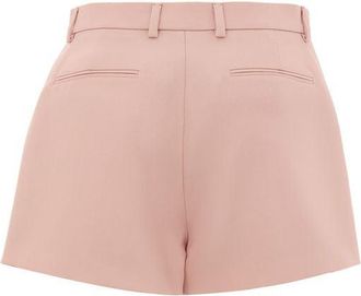Gucci Womens Pink Wool Shorts